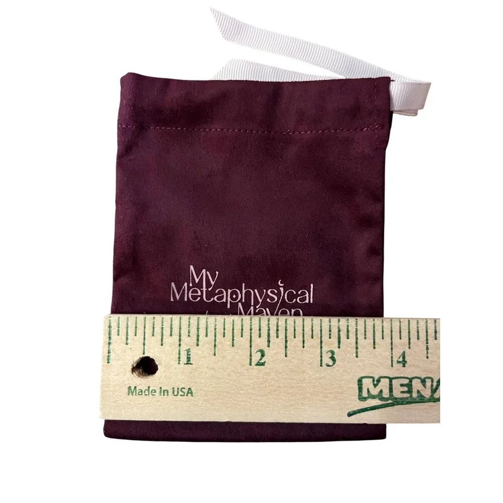 Fabric Bags Used Small Drawstring Lot of 30 Small 2 Colors 4